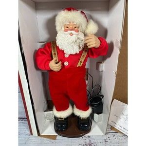 Vintage Animated Christmas Fantasy Ltd. Jingle Bell Rock Santa